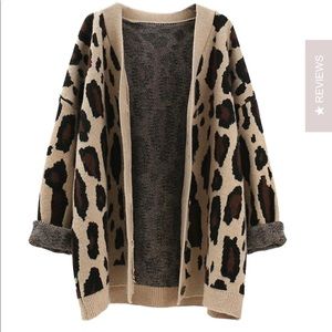 Goodnight Macaroon Aditi Leopard Cardigan
